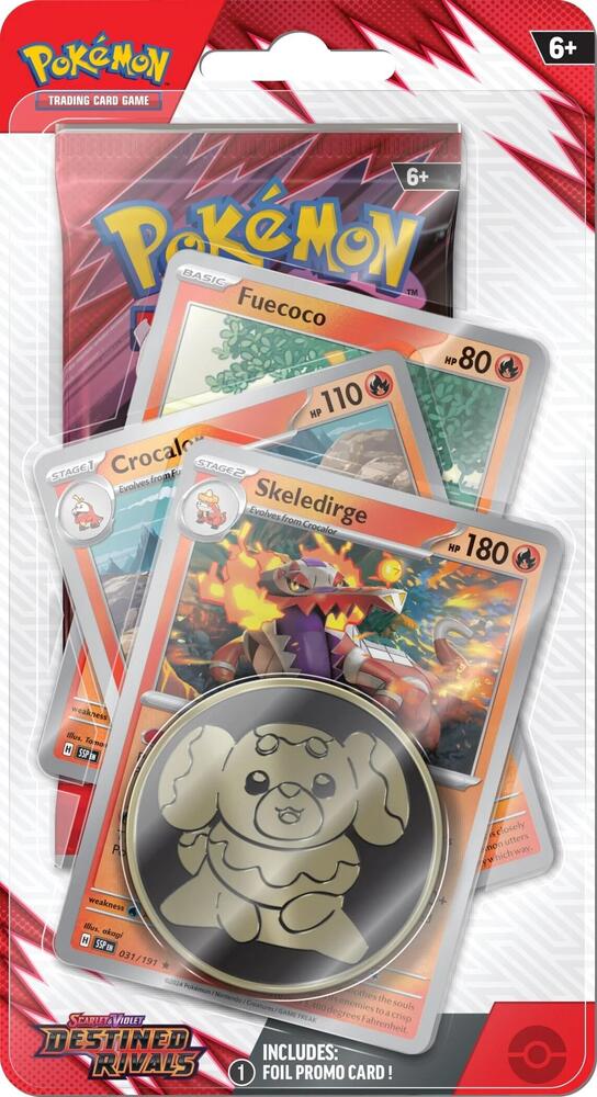 Pokémon Scarlett & Violett Destined Rivals Checklane Blister