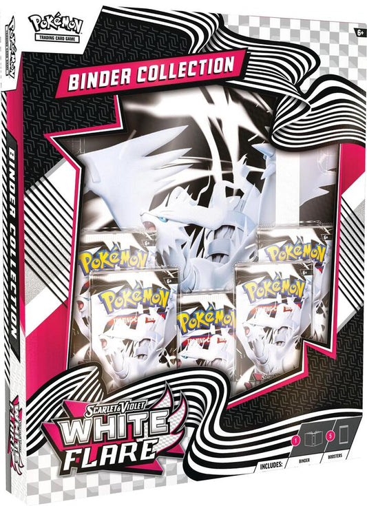 Pokémon Scarlet & Violet White Flare Binder Collection
