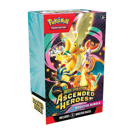 Pokémon Mega Evolution Ascended Heroes Booster Bundle