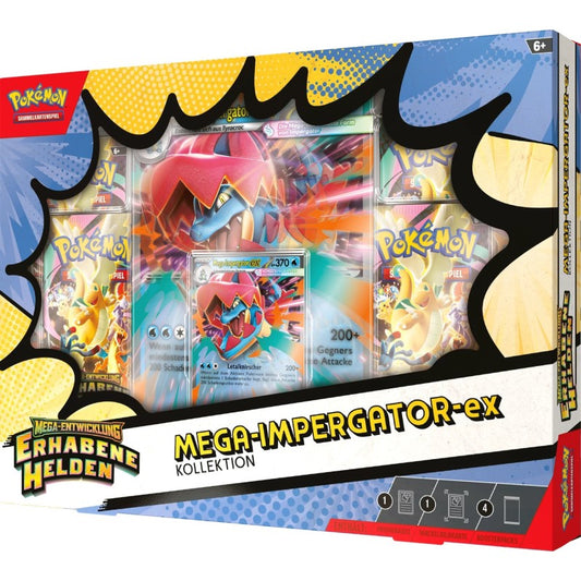 Pokémon Mega Evolution Ascended Heroes Mega Feraligatr ex Box