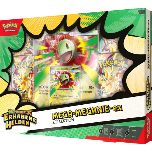 Pokémon Mega Evolution Ascended Heroes Mega Meganium ex Box