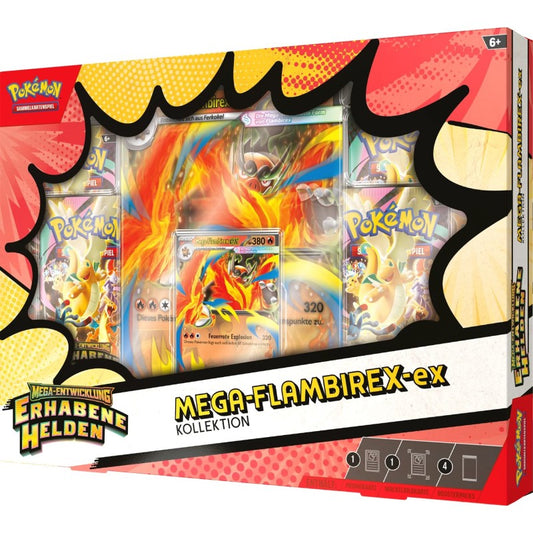 Pokémon Mega Evolution Ascended Heroes Mega Emboar ex Box