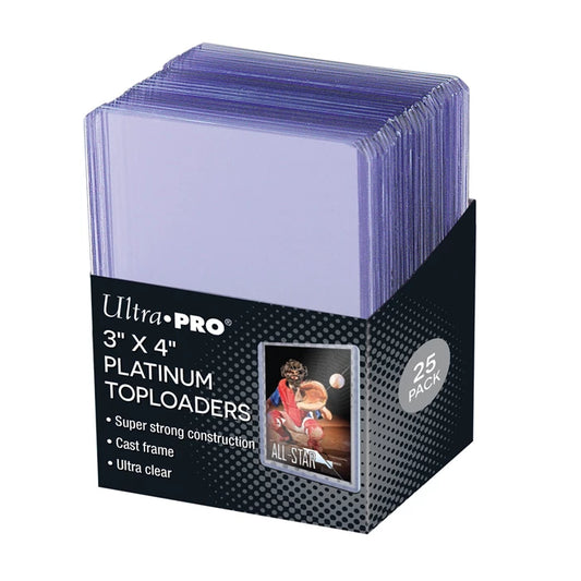 Ultra Pro 3"x4" Platinum Toploader