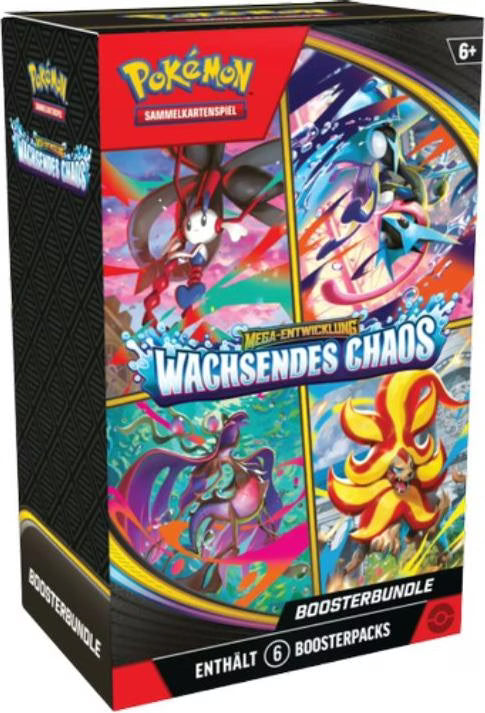 Pokémon Mega Evolution Chaos Rising Booster Bundle