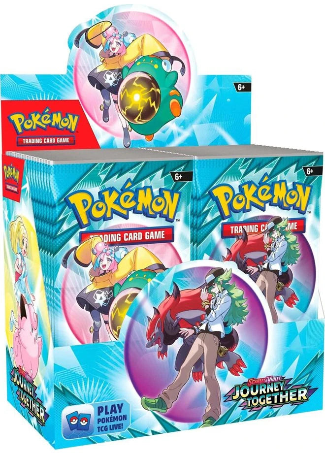 Pokémon Scarlet & Violet Journey Together Booster Display