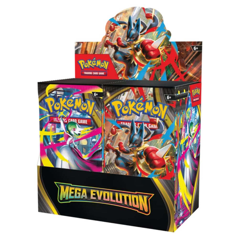 Pokémon Mega Evolution Booster Display