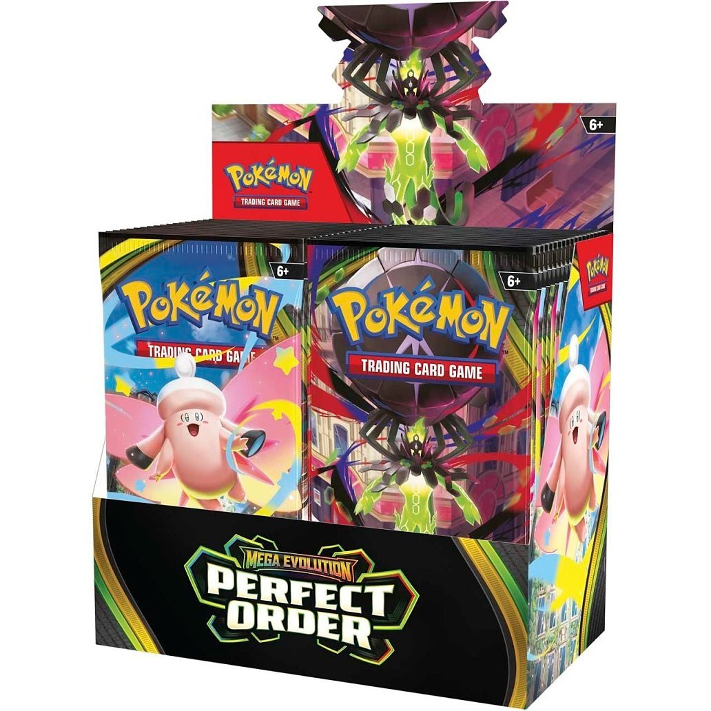 Pokémon Mega Evolution Perfect Order Booster Display
