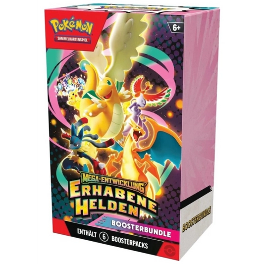 Pokémon Mega Evolution Ascended Heroes Booster Bundle
