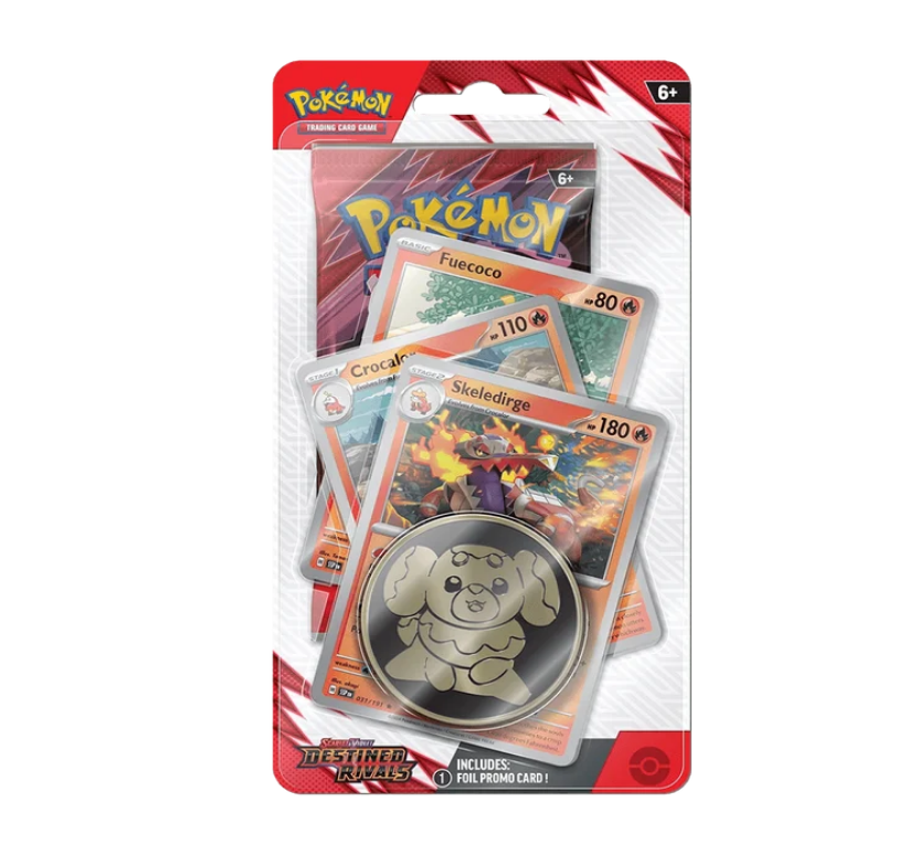 Pokémon Scarlett & Violett Destined Rivals Checklane Blister
