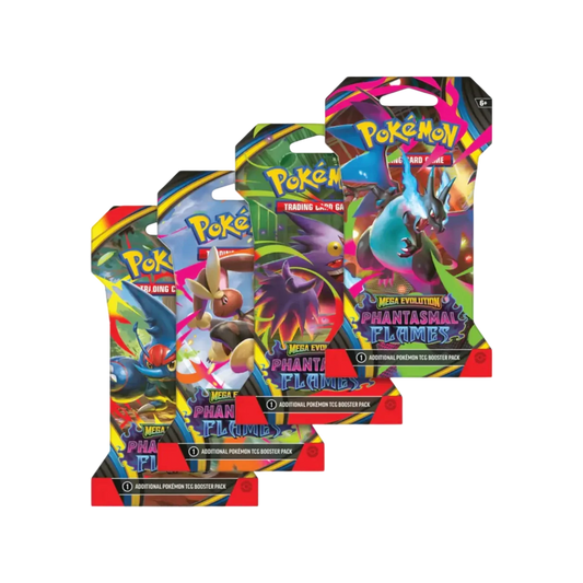 Pokémon Mega Evlolution Phantasmal Flames Sleeved Booster