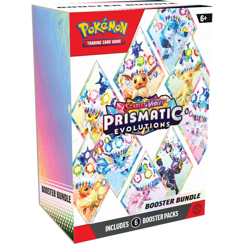 Pokémon Scarlet & Violet Prismatic Evolutions Booster Bundle